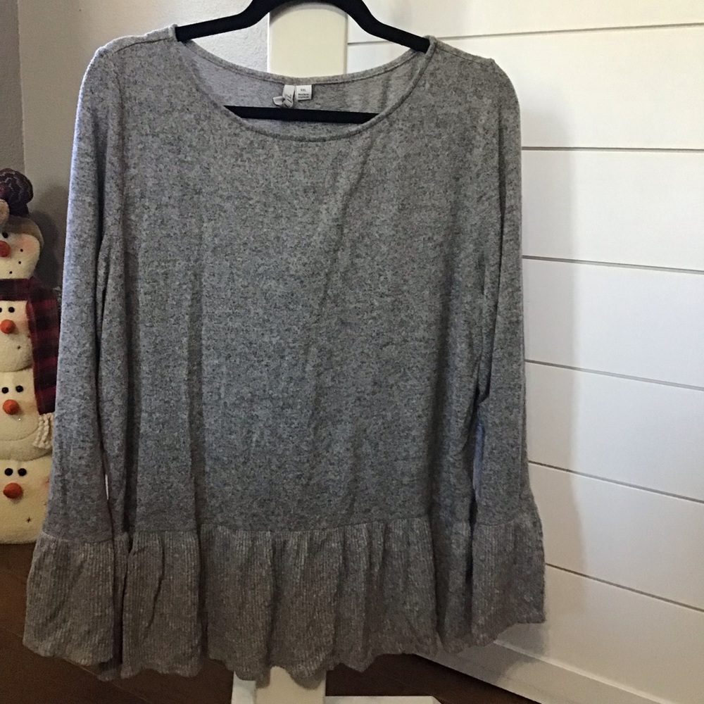 Elle gray tunic